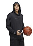 adidas Kapüşon Yaka Siyah Erkek Sweatshırt HI1383 DM LW PO