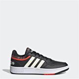adidas Hoops 3.0 Lifestyle Basketball Low Classic Sneaker Erkek Günlük Ayakkabı Siyah HP7952