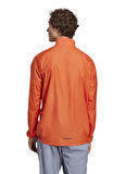 adidas Turuncu Erkek Uzun Cepli Yazlık Ceket HM4027 MT Wind Jacke