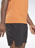 Reebok Yuvarlak Yaka Düz Turuncu Erkek T-Shirt HS4979 RI Big Logo Tee