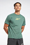 TRAIN SPEEDWICK GFX Yeşil Erkek Kısa Kol T-Shirt