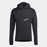 adidas Terrex Techrock Ultralight Erkek Siyah Polar Sweatshirt (HJ7363)