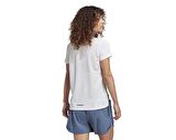 adidas Agr Shirt W Kadın Koşu Tişörtü HT9415 Beyaz