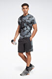 TRAIN CAMO WOVEN SH Siyah Erkek Şort