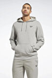 REEBOK RI LEFT CHEST LOGO ERKEK KAPÜŞONLU SWEATSHIRT