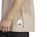 adidas M Caps Tee Erkek Günlük Tişört IC4101 Bej