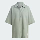Adidas HZ4394 W Lng Lw Shirt Kadın Gömlek