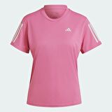 adidas Own the Run Tee Kadın Koşu Tişörtü Pembe IC5190
