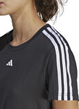 adidas TR-ES 3S T Siyah Kadın Sporcu Tişört IC5039