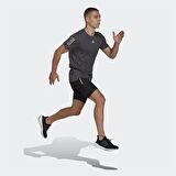 adidas Own The Run Heather Erkek Koşu Tişörtü Gri HR6617