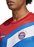 adidas Kırmızı Erkek Bayern Münih Forma HU1261 FCB PRESHI