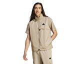 adidas U Ce U Vest Unisex Günlük Yelek IS9282 Bej