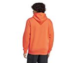 adidas Bl Fl Hd Q1 Gd Erkek Günlük Sweatshirt IS1991 Turuncu