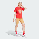 Adidas Kadın Günlük T-shirt Farm Gfx Tee Iq4486