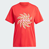 Adidas Kadın Günlük T-shirt Farm Gfx Tee Iq4486