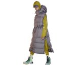 adidas Asmc Long Puffa Kadın Günlük Mont IT5737 Kahverengi