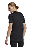 Siyah Erkek Yuvarlak Yaka Normal Kalıp T-Shirt HZ8551 XPR MER150 SS