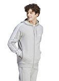 adidas Zip Ceket, M, Gri