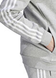 adidas Zip Ceket, M, Gri