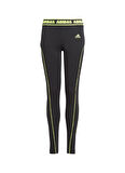 adidas Siyah Kız Çocuk Dar Paça Uzun Dar Düz Tayt IA1586 JG D TIGHT