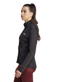 adidas Siyah Kadın Dik Yaka Polar Sweatshırt IB1814-W MT LT FL JA       BLA