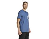 adidas Tx Pkt 2.0 Tee Erkek Günlük Tişört IB4873 Mavi