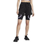 IK9093-K adidas By Stella Mccartney Truecasuals Terry Kadın Şort Ve Kapri Siyah