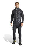 adidas Siyah Erkek Dik Yaka Mont IB4196-XPR VARIL HYB JACKET