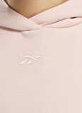 Reebok Açık Pembe Kadın Yuvarlak Yaka Sweatshirt IL2104 LUX OVERSIZED HOODIE
