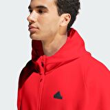 adidas Z.N.E. Premium Erkek Kırmızı Ceket (IN5088)