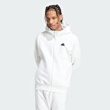 adidas Z.N.E. Premium Erkek Beyaz Ceket (IN5092)