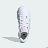 Adidas GRAND COURT 2.0 K BEYAZ Çocuk Günlük Ayakkabı