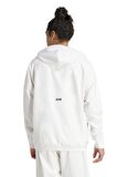 adidas Zip Ceket, XL, Beyaz