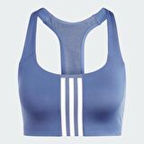 Adidas IT6629 Power Impact Train Medium-Support 3-Stripes Bra Lila
