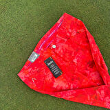 Alberto Mona Flower Jersey Düşük Bel Dar Paça Desenli Kadın Pantolon