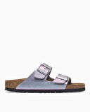 Birkenstock Arizona BF Saffiano Iridescent Çift Bantlı Kadın Terlik
