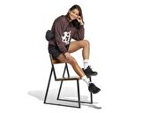 adidas W Bluv Crew Kadın Günlük Sweatshirt IS4298 Kahverengi