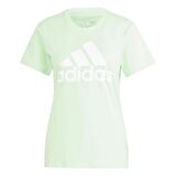 adidas Essentials Logo Kadın Tişört Yeşil IR5409