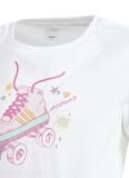 adidas Baskılı Beyaz Kadın T-Shirt IM8330-SUMMER GFX TEE