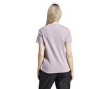 adidas W Metallic Tee Kadın Günlük Tişört IN6449 Mor