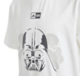 IS4566-C adidas X Star Wars Graphic çocuk T-Shirt Beyaz