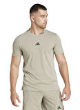 IS3817 D4T TEE Gri Erkek Yuvarlak Yaka Slim Fit T-Shirt