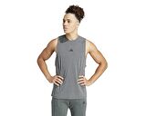 adidas D4T Tank Erkek Antrenman Tişörtü IS3819 Gri