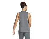 adidas D4T Tank Erkek Antrenman Tişörtü IS3819 Gri