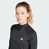 Adidas Tr-Es 1/4Zip Kadın Fermuarlı Sweatshirt IS4028