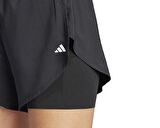 adidas Wtr D4T 2In1Sh Kadın Antrenman Şortu IQ2655 Siyah