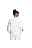adidas Kadın  Beyaz  SWEATSHIRT (LONG SLEEVE) W FI 3S SWT JE0204