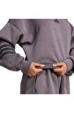 adidas Kadın  Gri  Sweatshirt W FI 3S SWT JE0214