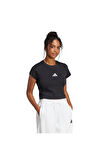 adidas Siyah Kadın   T-Shirt W FI SL BB TEE JE4000