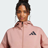 Adidas Kadın Günlük Kapşonlu Tek Üst W Z.N.E. Fz Jc5394